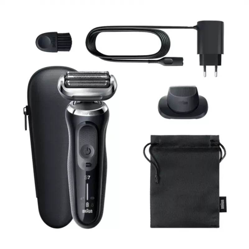 Braun Series 7 71-N1200s folijas skuveklis Trimeris Nerūsējošais tērauds