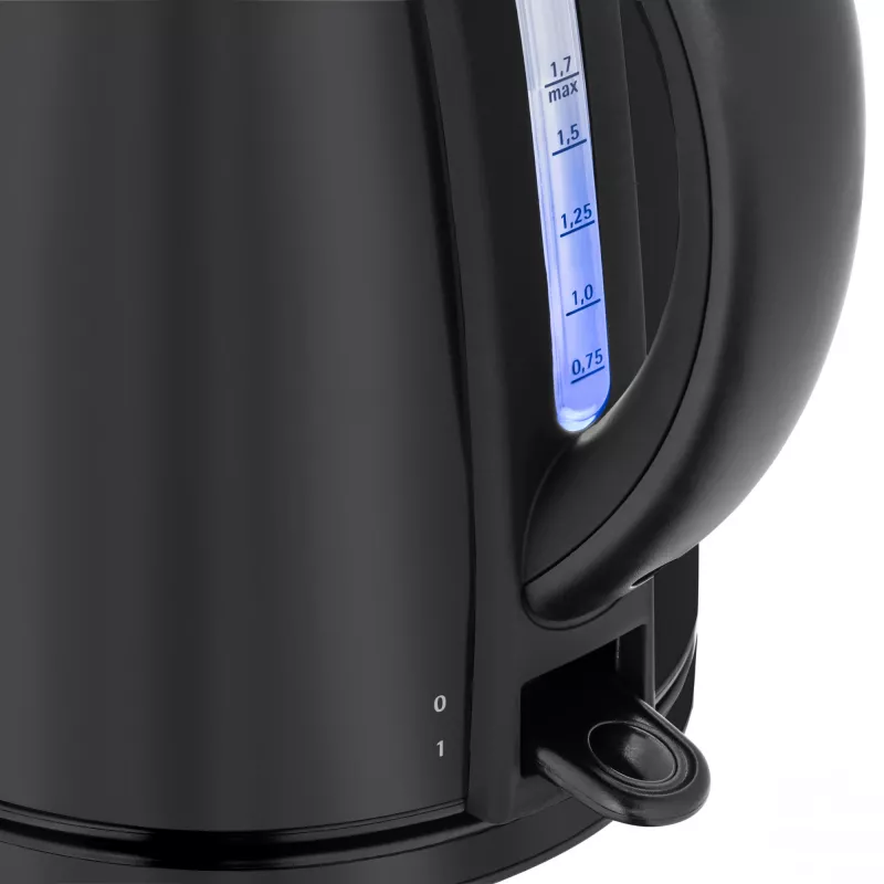 WMF Stelio 0413020072 elektriskā tējkanna 1,7 L 2400 W Melna