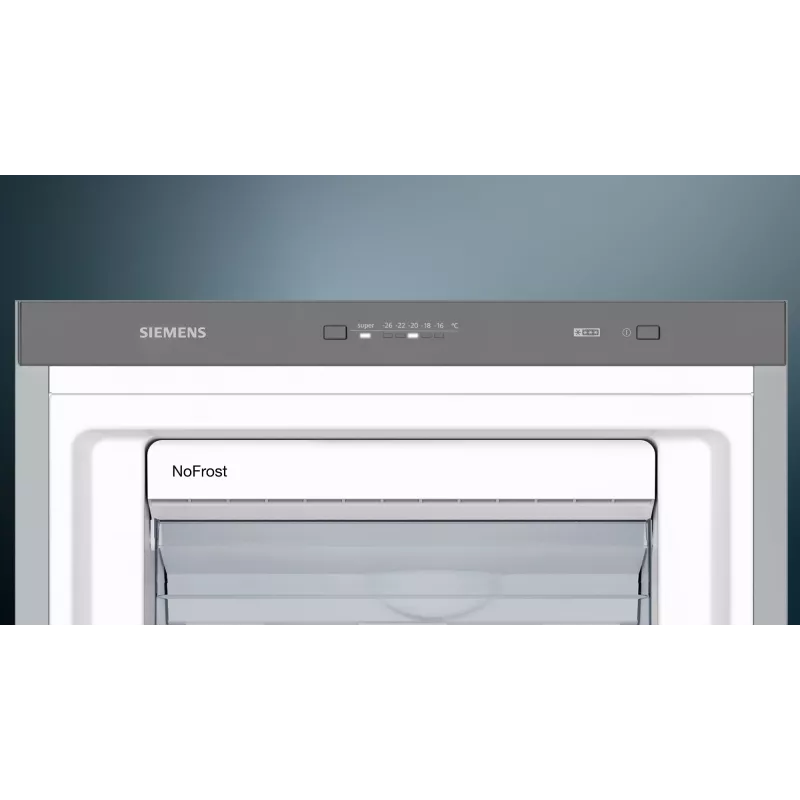 Siemens iQ300 GS36NVIEP saldētava Stāvsaldētava Brīvi stāvošs 242 L Nerūsējošais tērauds