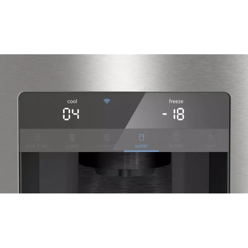 Siemens KF96DPPEA blakus ledusskapis Brīvstāvoša 574 L Nerūsējošais tērauds