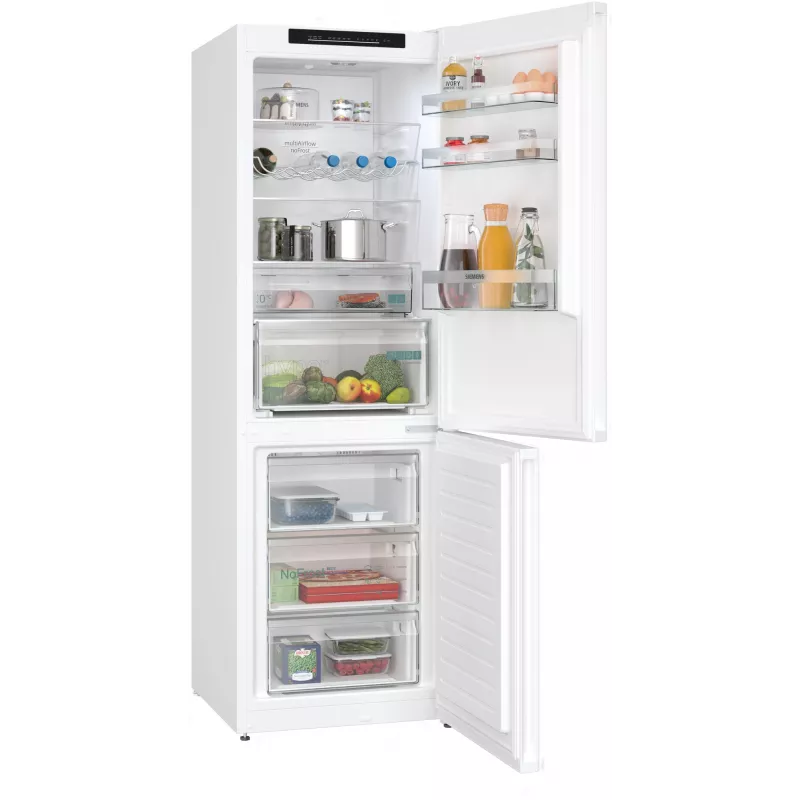 Siemens iQ300 KG36N2WCF ledusskapis-sal dētāja Brīvstāvošs 321 L Balts