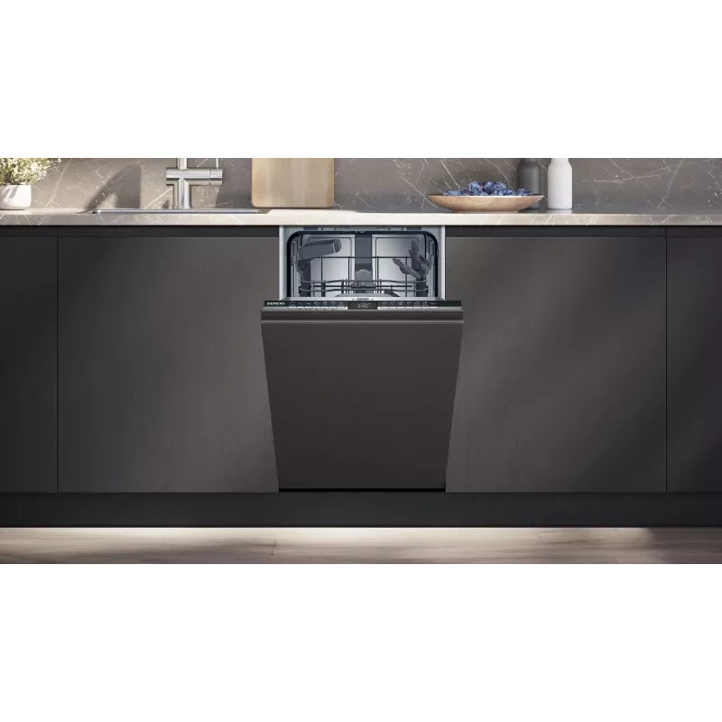 Siemens iQ300 SR63HX74KE trauku mazgājamā mašīna Pilnībā iebūvēta 10 galda klājumi