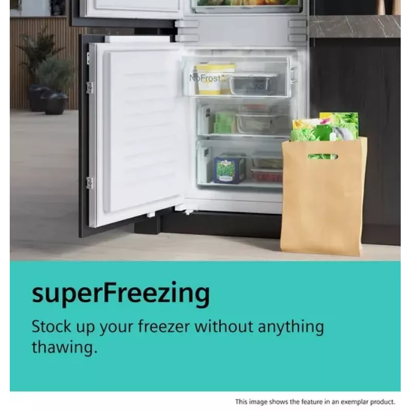 Siemens iQ500 KG39NAIAU fridge-freezer Brīvstāvošs 363 L Matēts tērauds