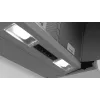 Bosch Serie 2 DEM66AC00 tvaika nosūcējs Daļēji iebūvējams (izvelkams) Nerūsējošais tērauds 625 m³/h