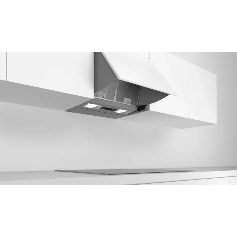 Bosch Serie 2 DEM66AC00 tvaika nosūcējs Daļēji iebūvējams (izvelkams) Nerūsējošais tērauds 625 m³/h