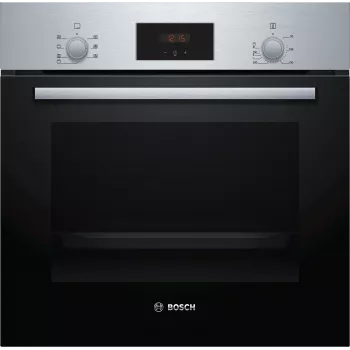 Bosch Serie 2 HBF133BR0 cepeškrāsns 66 L Melna, Nerūsējošais tērauds