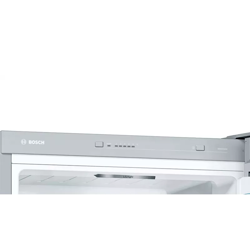 Bosch Serie 4 KGV332LEA ledusskapis-salldētava Brīvi stāvoša 289 L Nerūsējošais tērauds