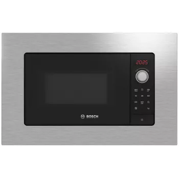 Bosch BFL623MS3 mikroviļņu krāsns Nerūsējošais tērauds Solo mikroviļņu krāsns Iebūvējama 20 L 800 W