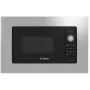 Bosch BFL623MS3 mikroviļņu krāsns Nerūsējošais tērauds Solo mikroviļņu krāsns Iebūvējama 20 L 800 W
