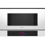 Bosch Series 8 BFL7221W1 mikroviļņu krāsns, balta, Solo mikroviļņu krāsns, Iebūvējama, 21 L, 900 W