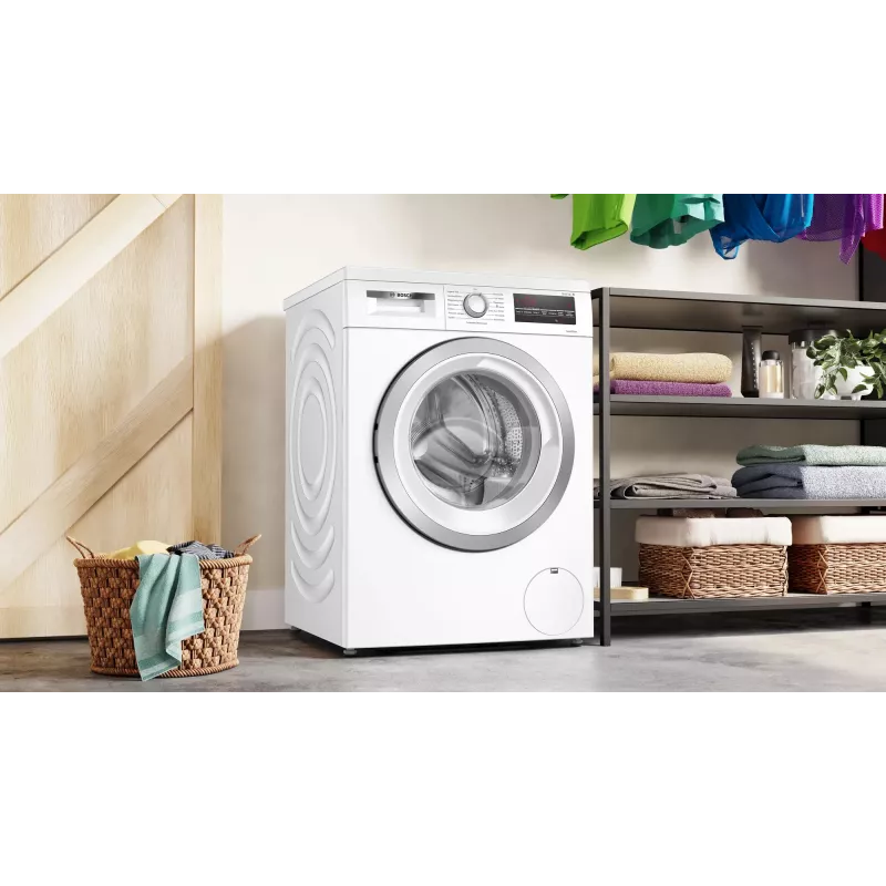 Bosch Serie 6 WUU28T70 veļas mazgājamā mašīna ar priekšējo ielādi 8 kg 1400 apgr./min Balta