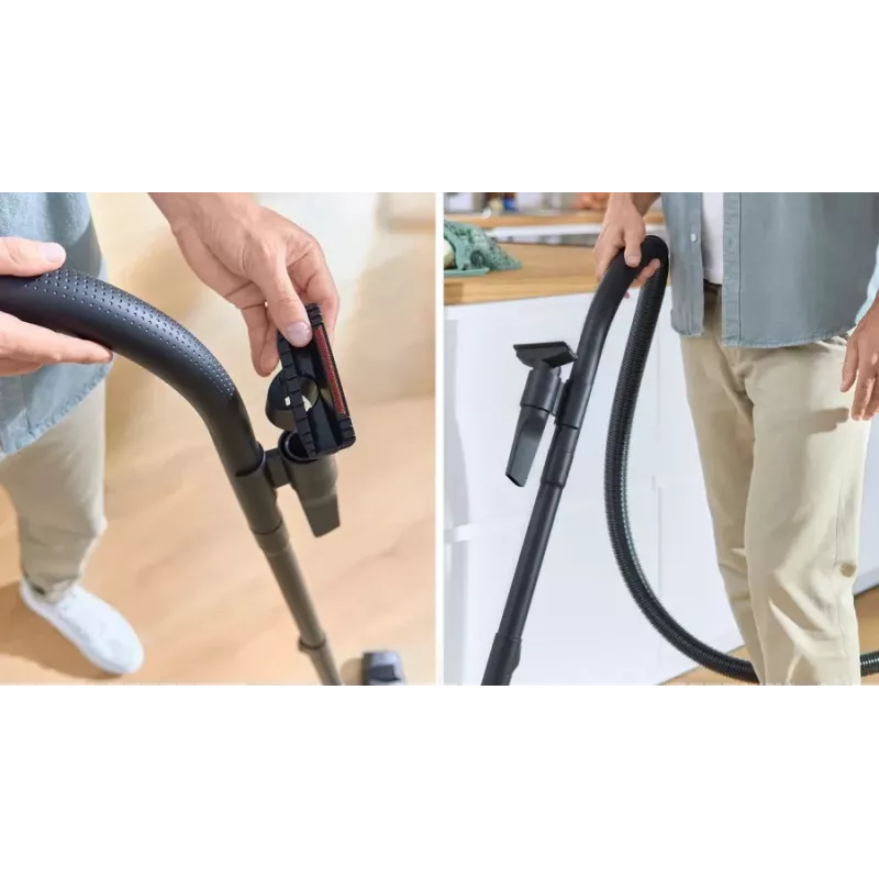 Bosch Serie 4 BGB38RD2 putekļsūcējs 4 L cilindriskais putekļsūcējs sausajai tīrīšanai 600 W putekļu maiss