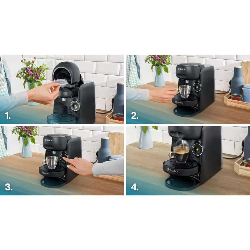 Bosch TAS162E kafijas automāts Pilnībā automātiska Kapsulu kafijas automāts 0,7 L