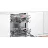 Bosch Serie 4 SMV4EVX08E trauku mazgājamā mašīna Pilnībā iebūvējama 14 galda klājumu komplekti