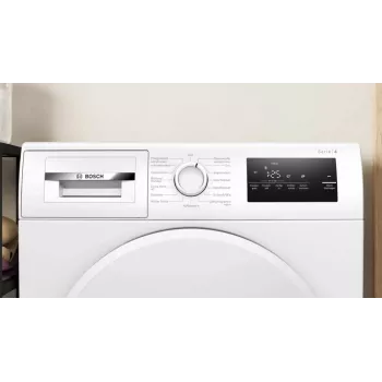 Bosch WTH83004 veļas žāvētājs Brīvstāvošs Ielādēšana no priekšpuses 8 kg Balts