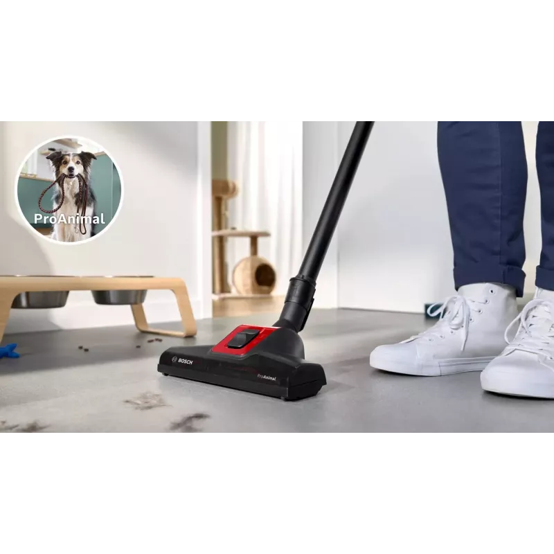 Bosch BGB41PET1 putekļsūcējs 4 L cilindra putekļsūcējs sausā tīrīšana 700 W putekļu maiss