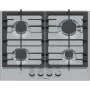 Bosch Serie 6 PCP6A5I90 plīts virsma nerūsējošais tērauds Iebūvējams 60 cm Gāze 4 zonas(-u)