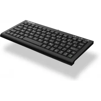 KeySonic ACK-3401U (UK) tastatūra Mājas USB QWERTY UK English Melna