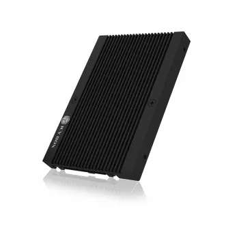 ICY BOX IB-M2U04 SSD korpuss Melns 2.5 collas
