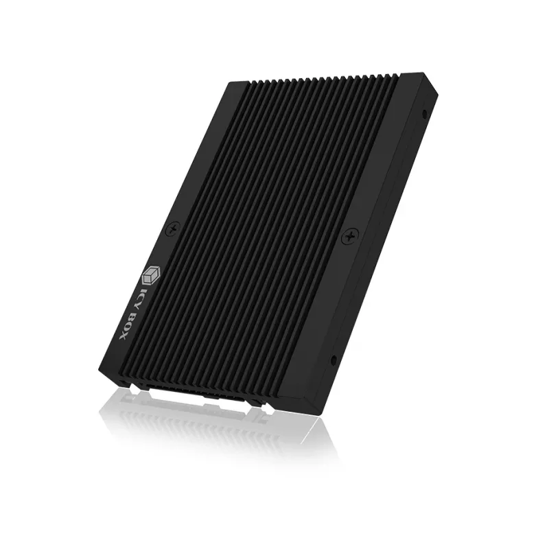 ICY BOX IB-M2U04 SSD korpuss Melns 2.5 collas