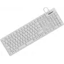 KeySonic KSK-8030 IN (DE) balta tastatūra Industriāla USB QWERTZ vācu