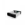 ICY BOX Carrier IB-129SSK-B HDD korpuss Alumīnijs, Melns 2,5/3,5 collu
