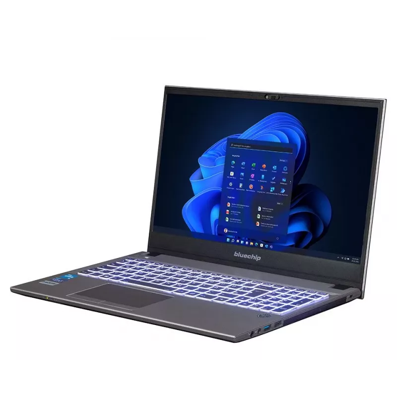 bluechip TRAVELline L15W17 Intel® Core™ i5-1335U procesors / līdz 4.60 GHz, Windows 11 Pro, 15,6 inch pretatspīduma IPS panelis, 1920 x 1080, 16 GB DDR4, 500 GB NVMe SSD, WLAN 802.11 ax, Bluetooth 5.3, Gigabit Ethernet, Intel® Iris® Xe grafika, DVD±RW, militārais standarts MIL-STD 810G