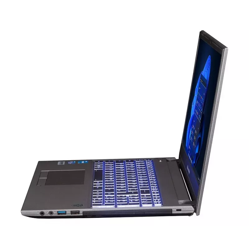 bluechip TRAVELline L15W17 Intel® Core™ i5-1335U procesors / līdz 4.60 GHz, Windows 11 Pro, 15,6 inch pretatspīduma IPS panelis, 1920 x 1080, 16 GB DDR4, 500 GB NVMe SSD, WLAN 802.11 ax, Bluetooth 5.3, Gigabit Ethernet, Intel® Iris® Xe grafika, DVD±RW, militārais standarts MIL-STD 810G