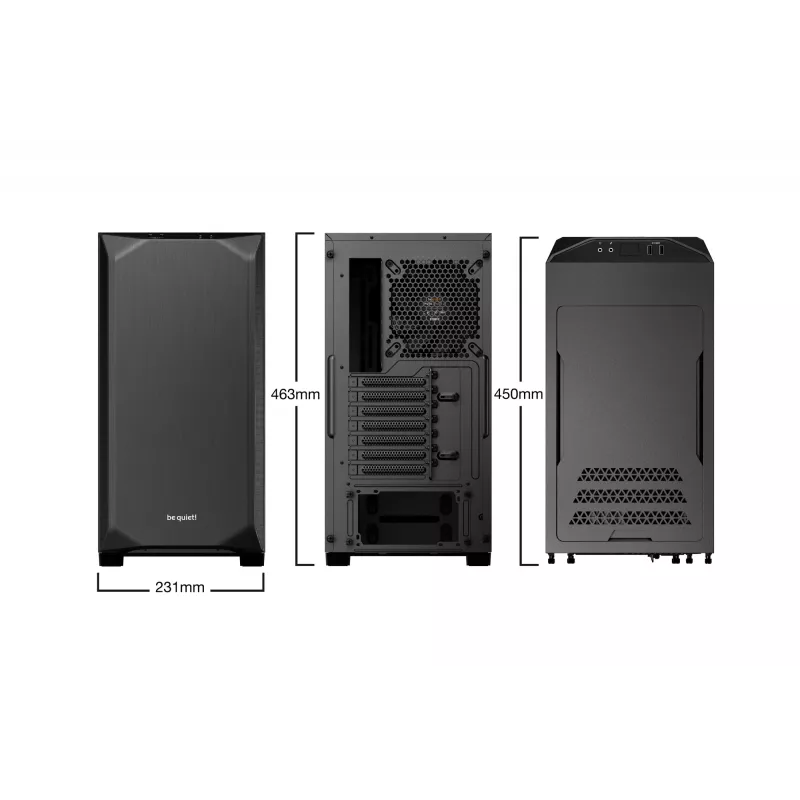 be quiet Pure Base 500 Window Melns