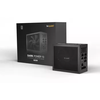 be quiet Dark Power 13 barošanas bloks 850 W 20+4 pin ATX ATX melns