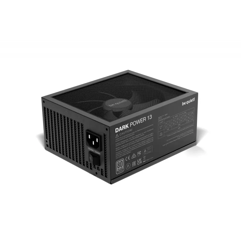 be quiet Dark Power 13 barošanas bloks 850 W 20+4 pin ATX ATX melns