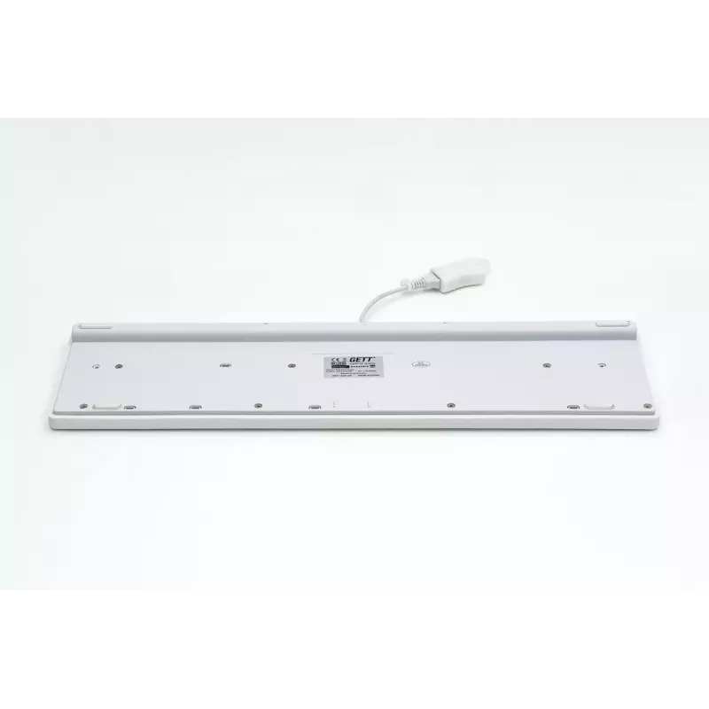 Tastatūra GETT KG25219 Medical USB German balta