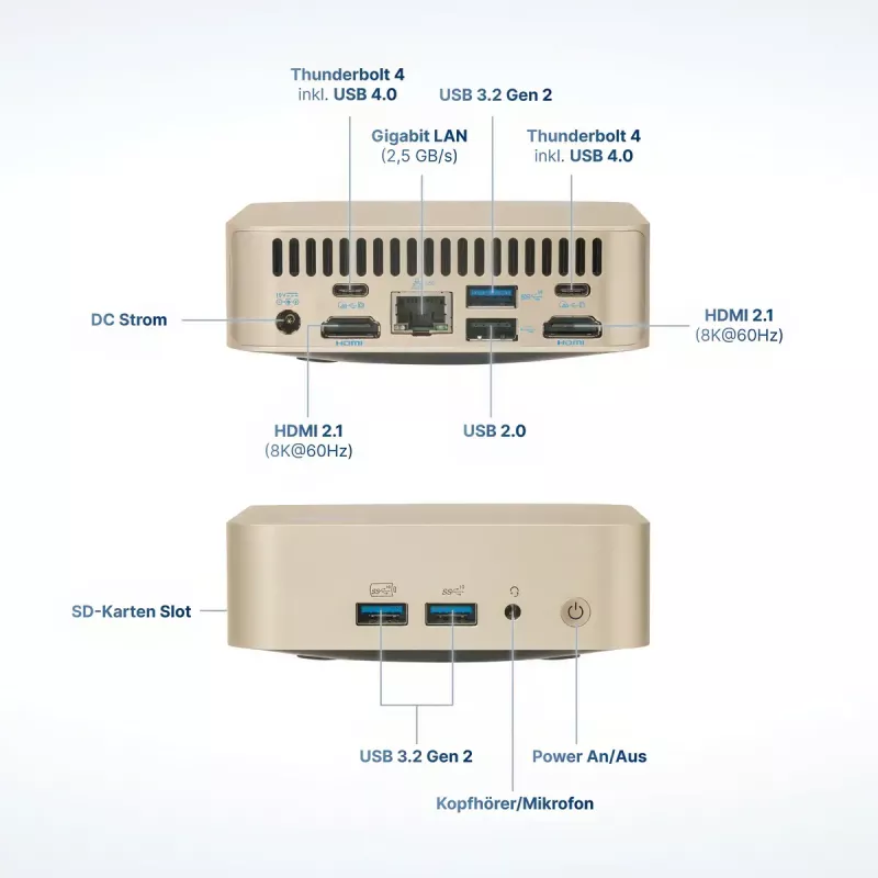 Mini PC FutureNUC Lux NUC 13i5HL – Intel Core i5-13420H, 16 GB DDR4, 512 GB SSD, Intel Iris Xe, Windows 11 Pro, zelts