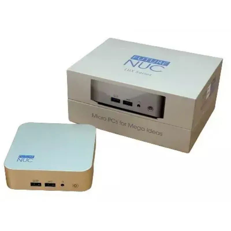 Mini PC FutureNUC Lux NUC 13i5HL – Intel Core i5-13420H, 16 GB DDR4, 512 GB SSD, Intel Iris Xe, Windows 11 Pro, zelts