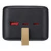 Ārējais akumulators Rivacase VA1084, litija polimēra akumulators, 40000 mAh, Quick Charge 3.0, 2× USB-C + 1× USB-A, melns