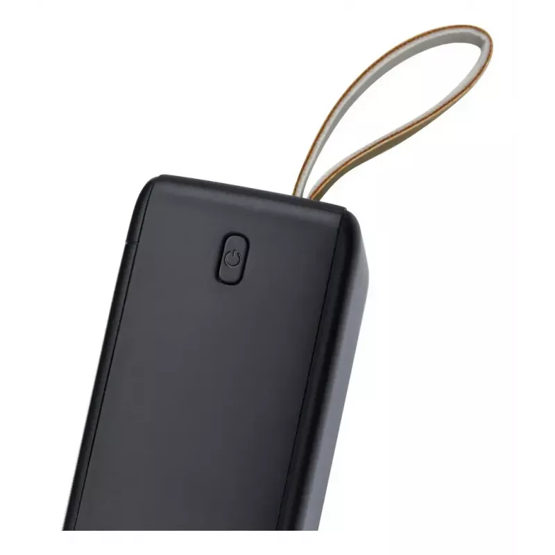 Ārējais akumulators Rivacase VA1084, litija polimēra akumulators, 40000 mAh, Quick Charge 3.0, 2× USB-C + 1× USB-A, melns