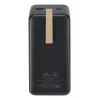 Ārējais akumulators Rivacase VA1084, litija polimēra akumulators, 40000 mAh, Quick Charge 3.0, 2× USB-C + 1× USB-A, melns