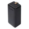 Ārējais akumulators Rivacase VA1084, litija polimēra akumulators, 40000 mAh, Quick Charge 3.0, 2× USB-C + 1× USB-A, melns