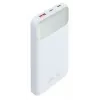 Portable power bank Rivacase VA2211WH — 10000 mAh, PD 3.0, QC 3.0, 1x USB-A + 2x USB-C, 22.5 W output