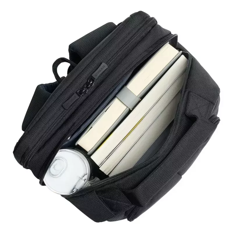 Mugursoma Rivacase 8425 40,6 cm (16 collas) Melna Pārnēsāšanas rokturis Plecu siksna