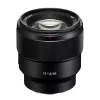Sony FE 85mm F1.8 MILC/SLR teleobjektīvs melns