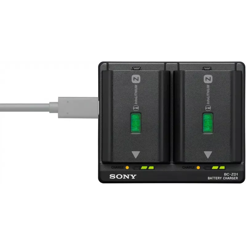 Sony BC-ZD1 baterijas lādētājs Digitālās kameras baterija USB