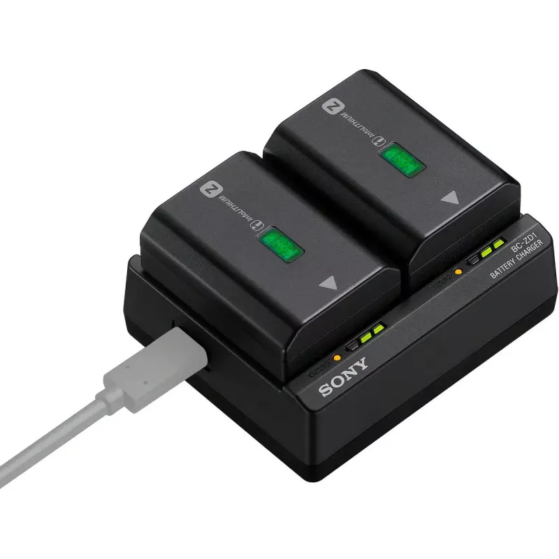 Sony BC-ZD1 baterijas lādētājs Digitālās kameras baterija USB