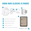 HP Renew 14 klēpjdatora uzmava, Uzmavas maciņš, 35,6 cm (14 collas), 210 g
