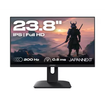JAPANNEXT JN-I238FHD200F datora monitors 60,5 cm (23,8 collas) 1920 x 1080 pikseļi Full HD LCD melns