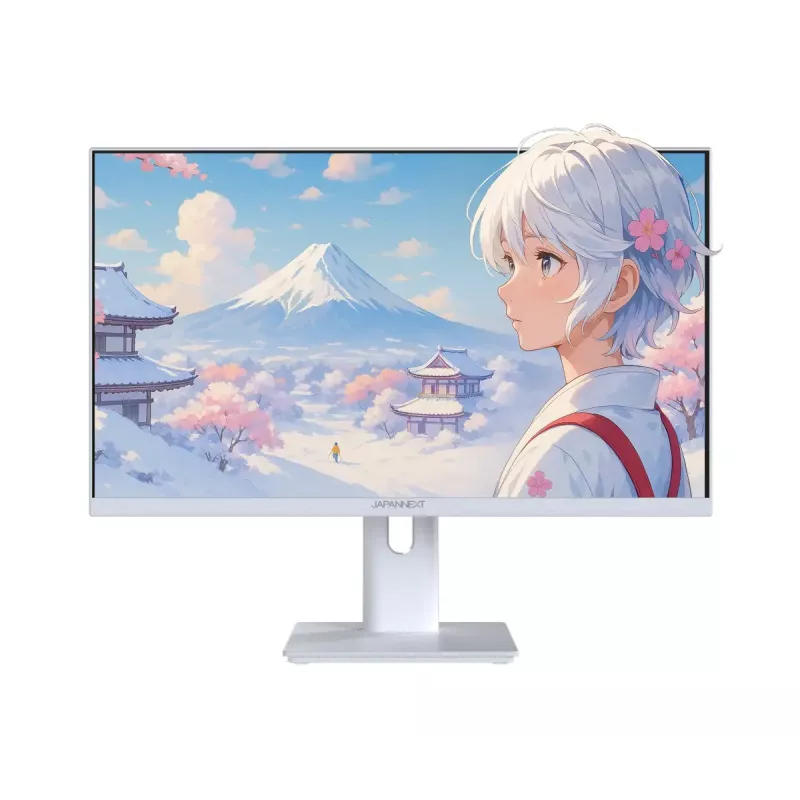 JAPANNEXT JN-I238FHD120F-HSP-W datora monitors 60,5 cm (23,8 collas) 1920 x 1080 pikseļi Full HD LCD Balts