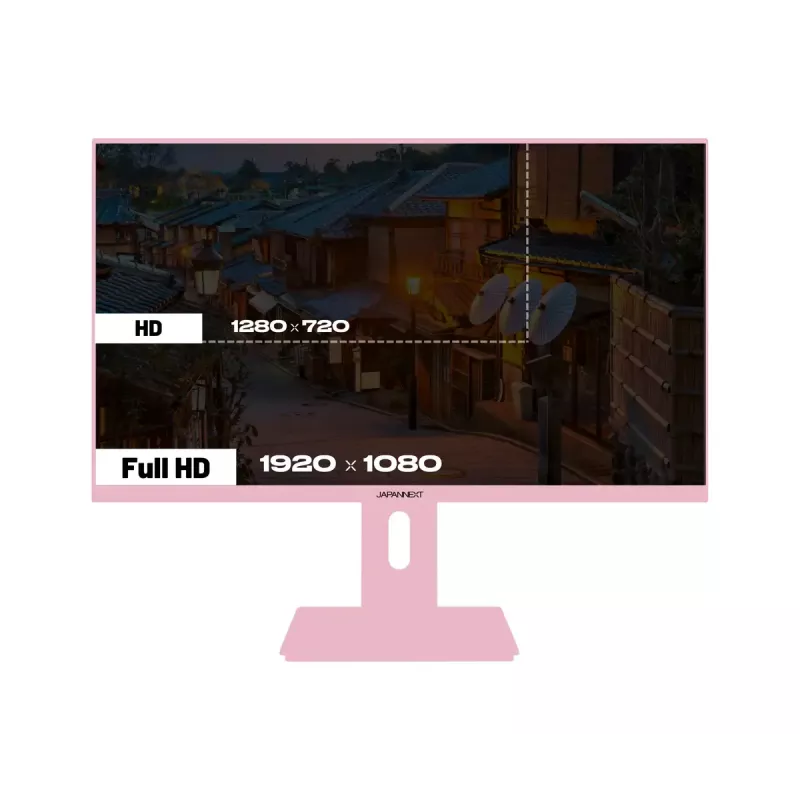 JAPANNEXT JN-I238FHD120F-HSP-PK datora monitors 60,5 cm (23,8 collas) 1920 x 1080 pikseļi Full HD LCD Rozā