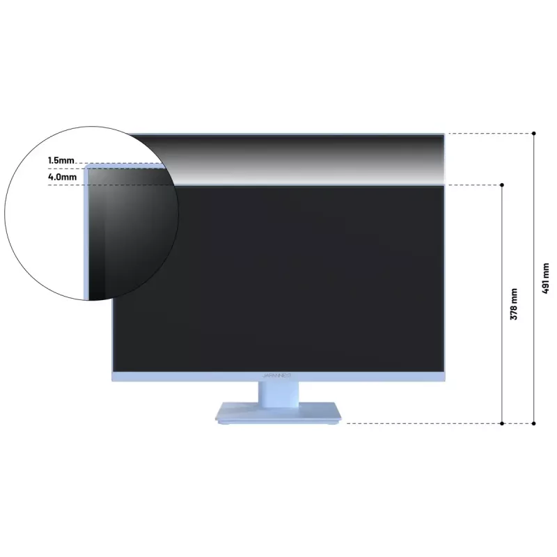 JAPANNEXT JN-I238FHD120F-HSP-BB datora monitors 60,5 cm (23,8 collas) 1920 x 1080 pikseļi Full HD LCD zils