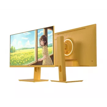 JAPANNEXT JN-I238FHD120F-HSP-YE datora monitors 60,5 cm (23,8 collas) 1920 x 1080 pikseļi Full HD LCD dzeltens