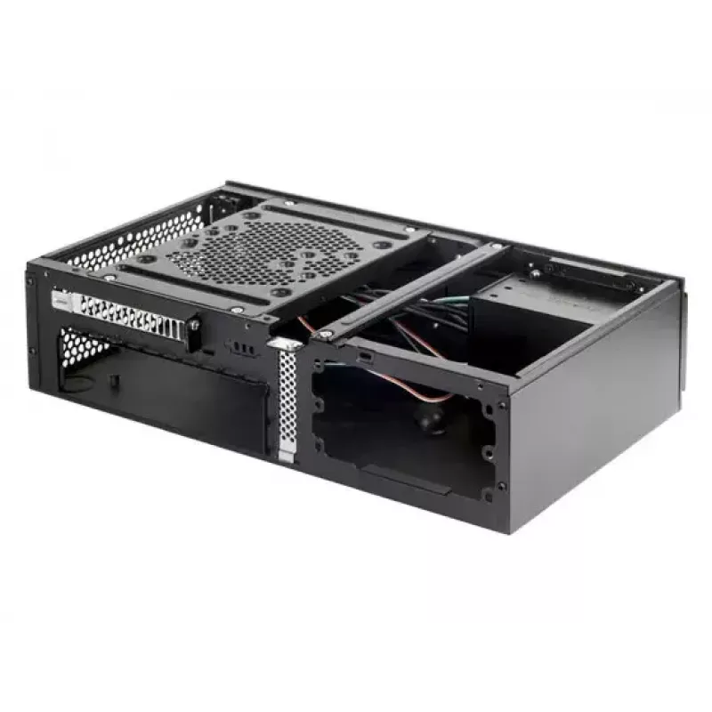 PC case Silverstone SST-ML06B Mini-ITX Melns